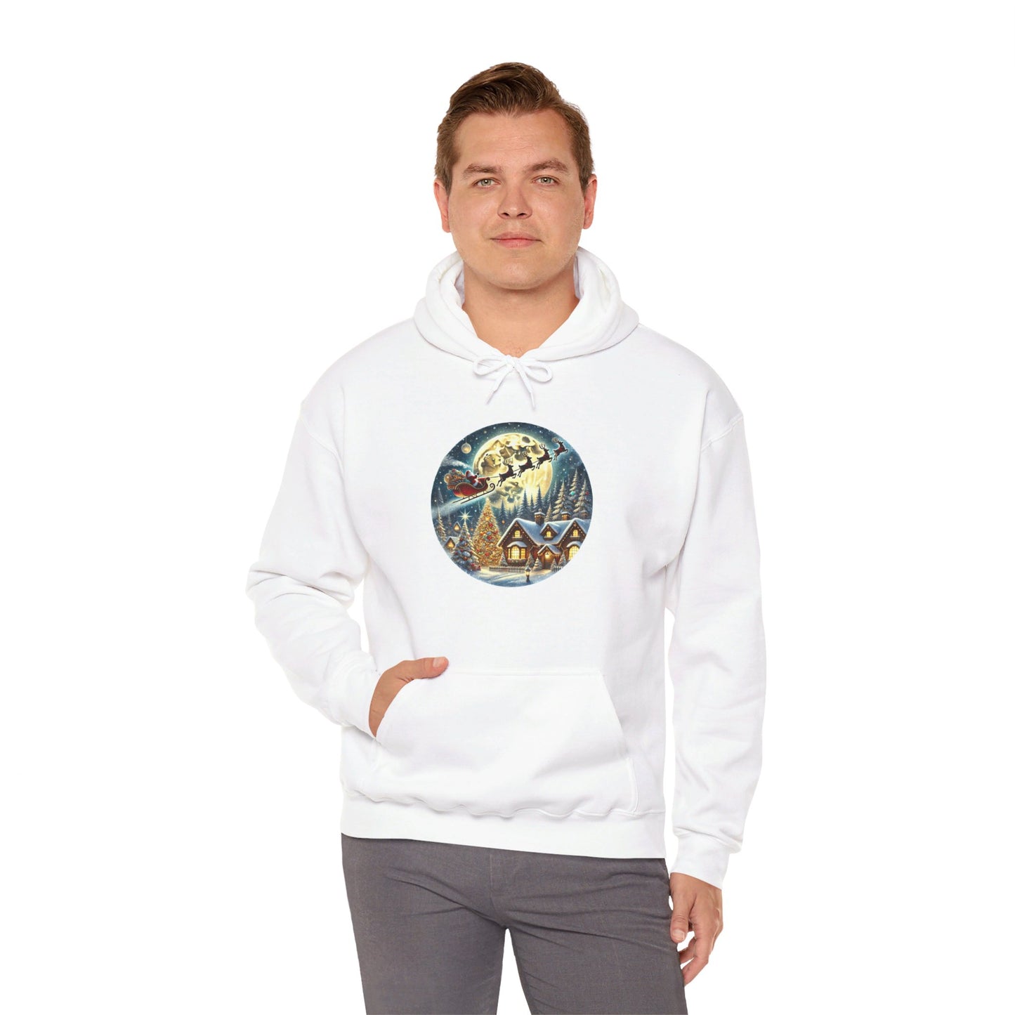 Santa's Midnight Journey - Hooded Sweatshirt