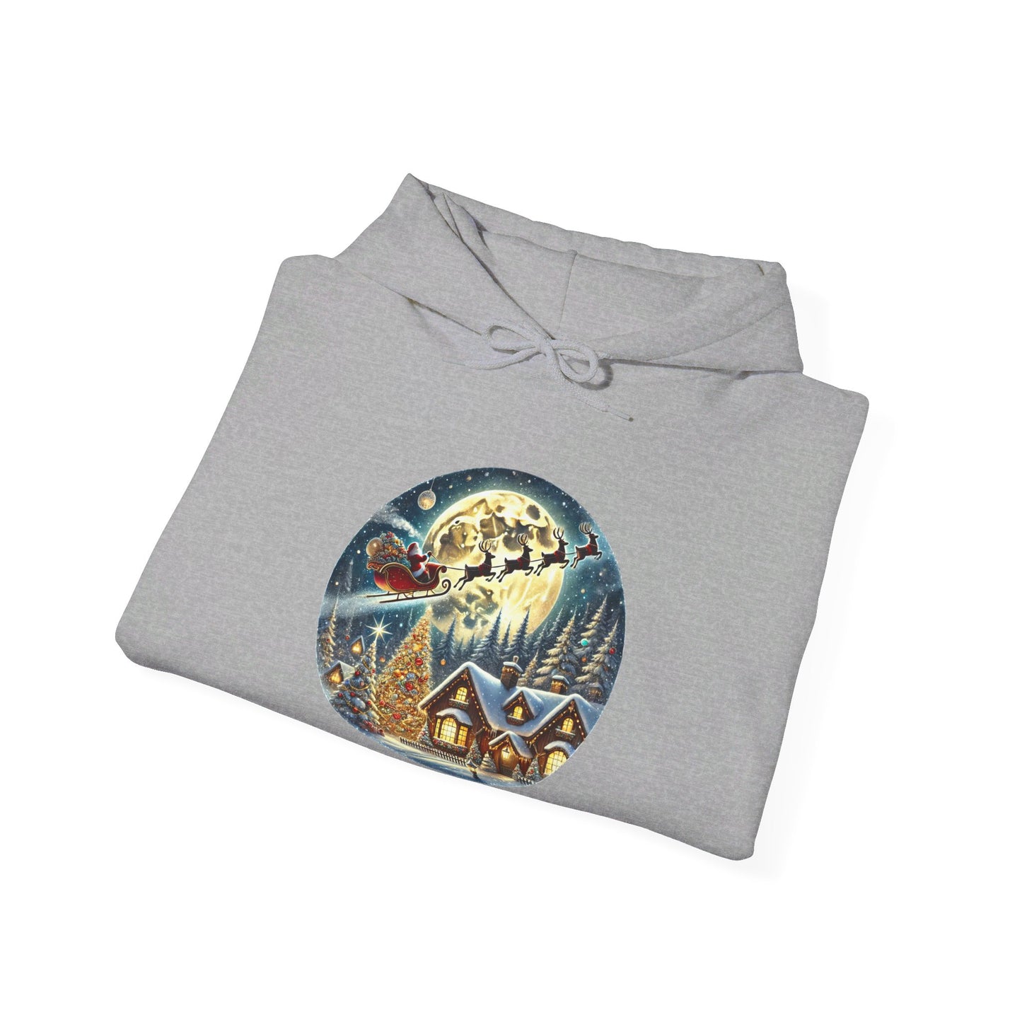 Santa's Midnight Journey - Hooded Sweatshirt