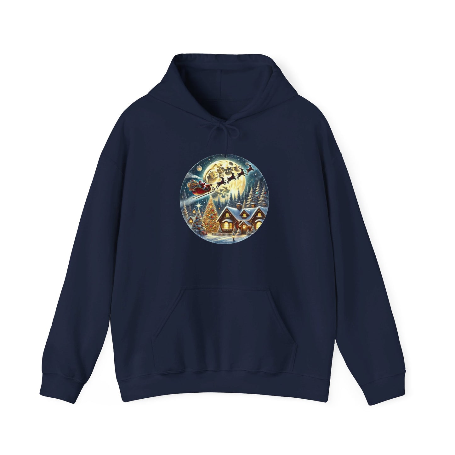 Santa's Midnight Journey - Hooded Sweatshirt