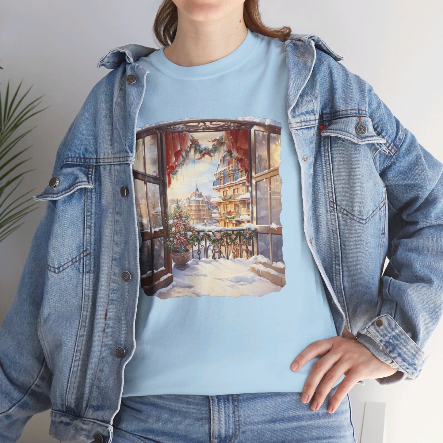 Christmas City To The Window  - T-Shirt