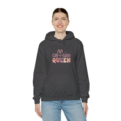 Caffeine Queen, Ruler of Mornings - Hooded Sweatshirt