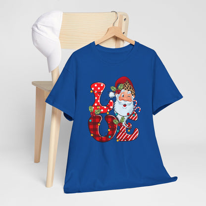 Festive Santa LOVE - T-Shirt