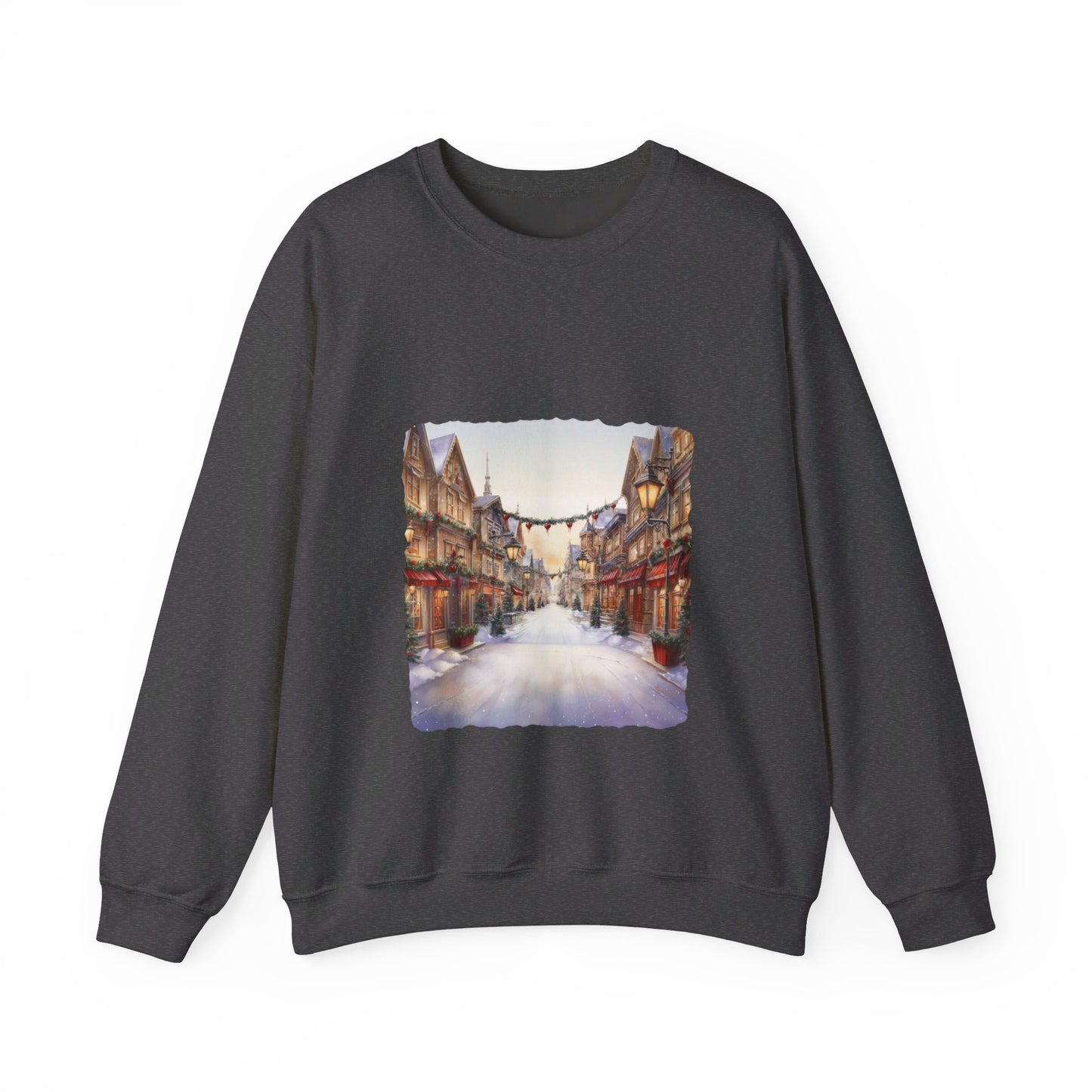 Snowy Christmas Village 9 - Sweatshirt