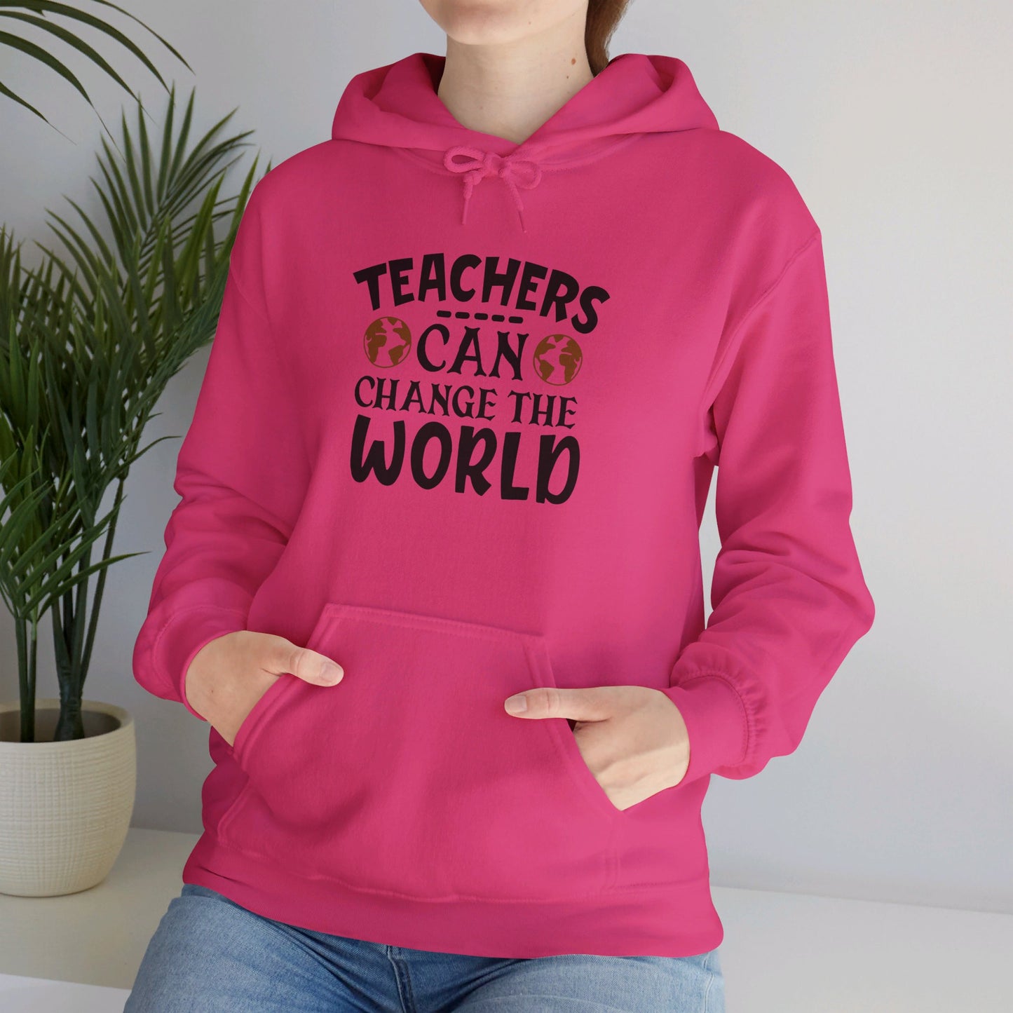 Teachers Change the World Every Day - Hooded Sweatshirt