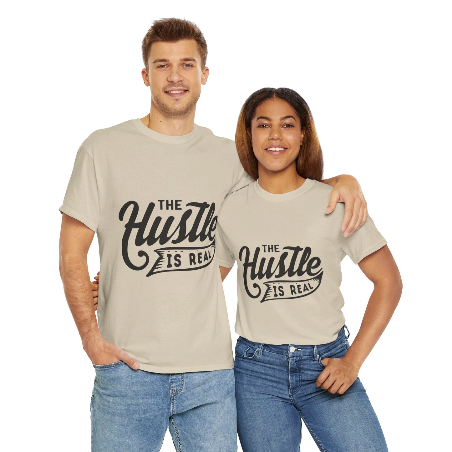 The Hustle Is Real-T-Shirt