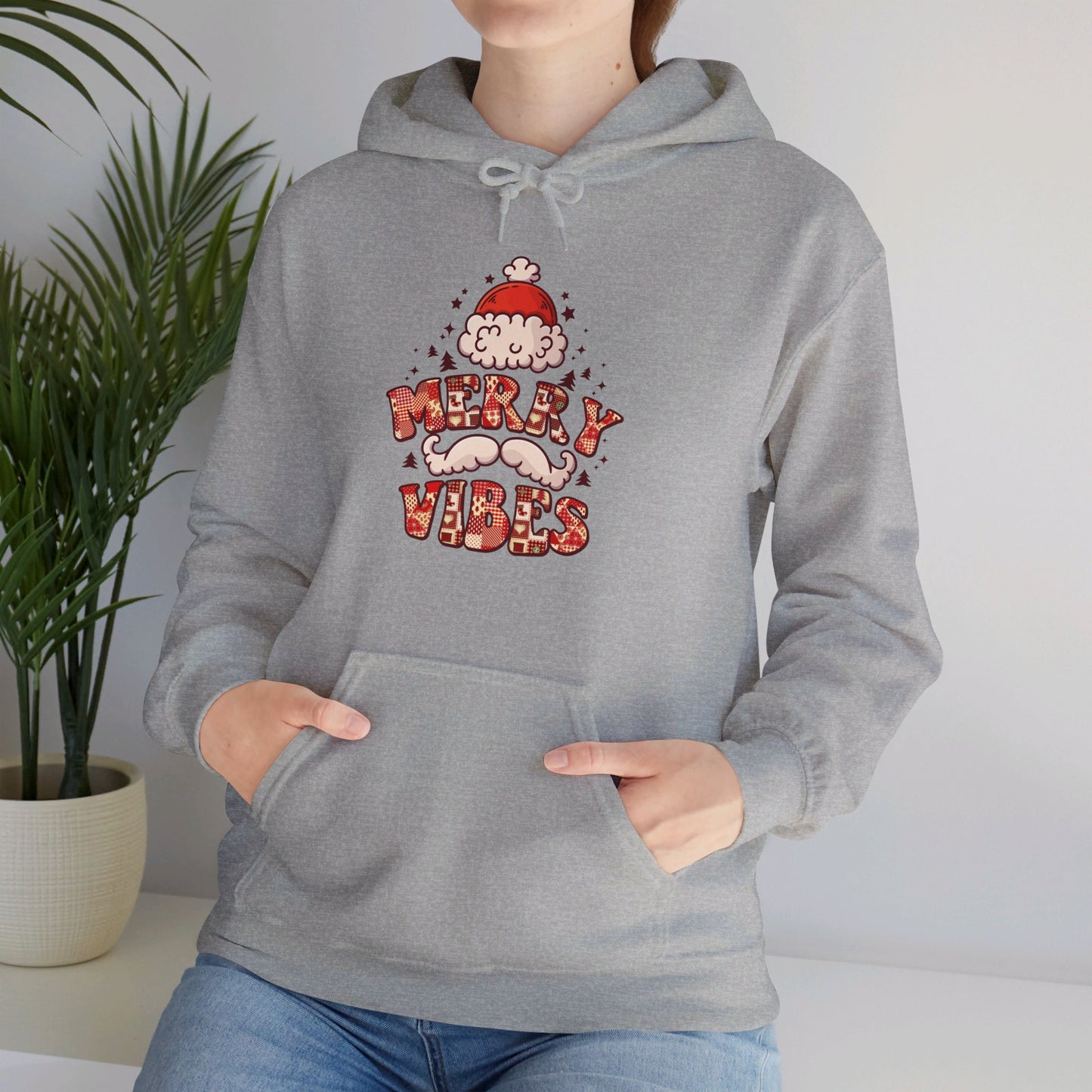 Merry Vibes - Hooded Sweatshirt