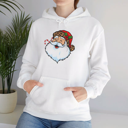 Festive Santa Claus - Hooded Sweatshirt