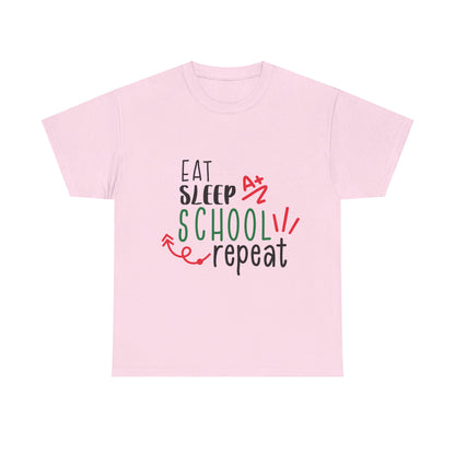 Eat Sleep School Repeat T-Shirt