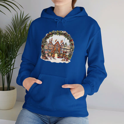 Daytime Village Magic- Hooded Sweatshirt