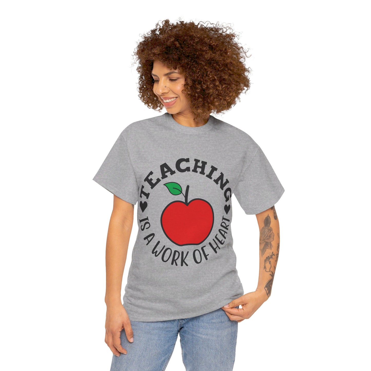 Teaching is a work of heart - T-Shirt