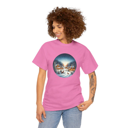 Magical Snowy Night - T-Shirt