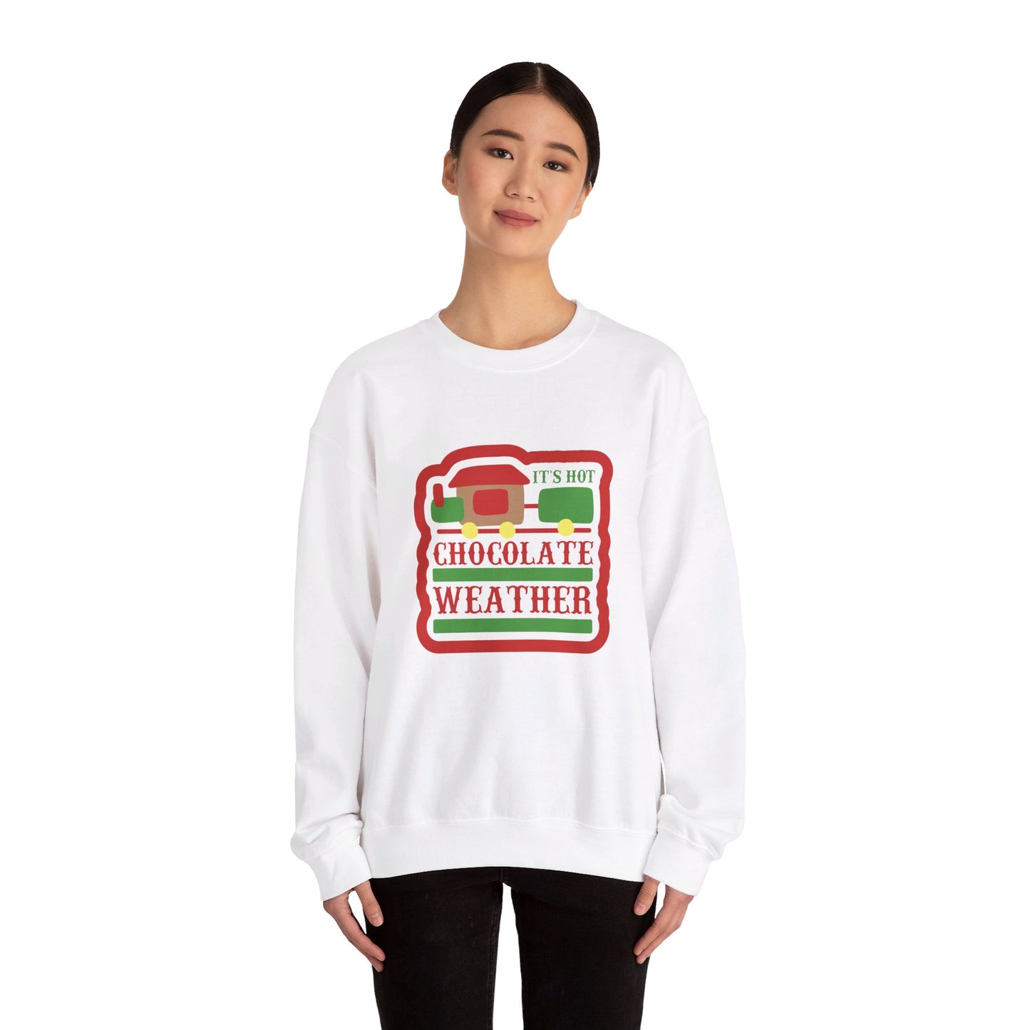 It's Hot Chocolate Weather - Crewneck Sweatshirt