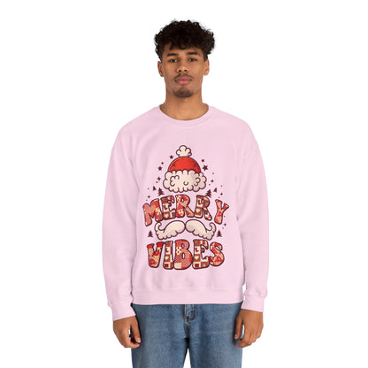 Merry Vibes - Crewneck Sweatshirt