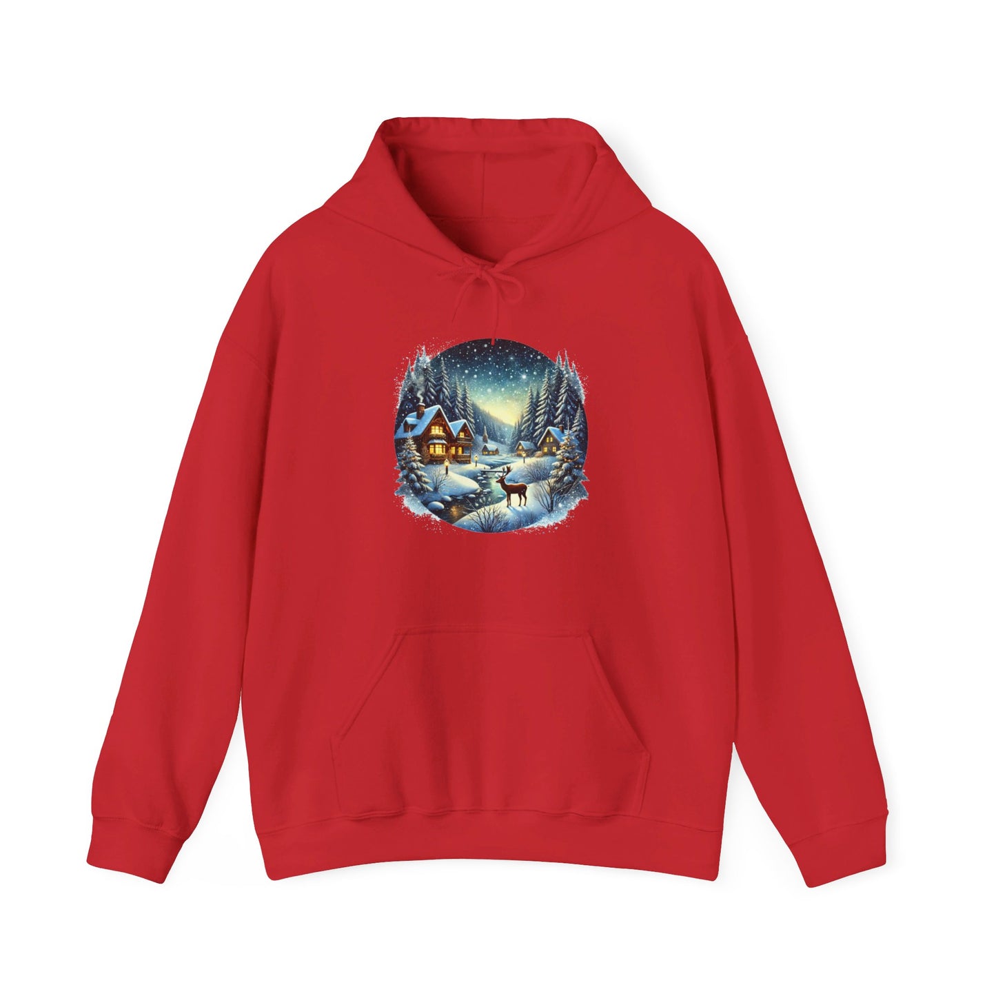 Reindeer Fueled Magic - Hooded Sweatshirt