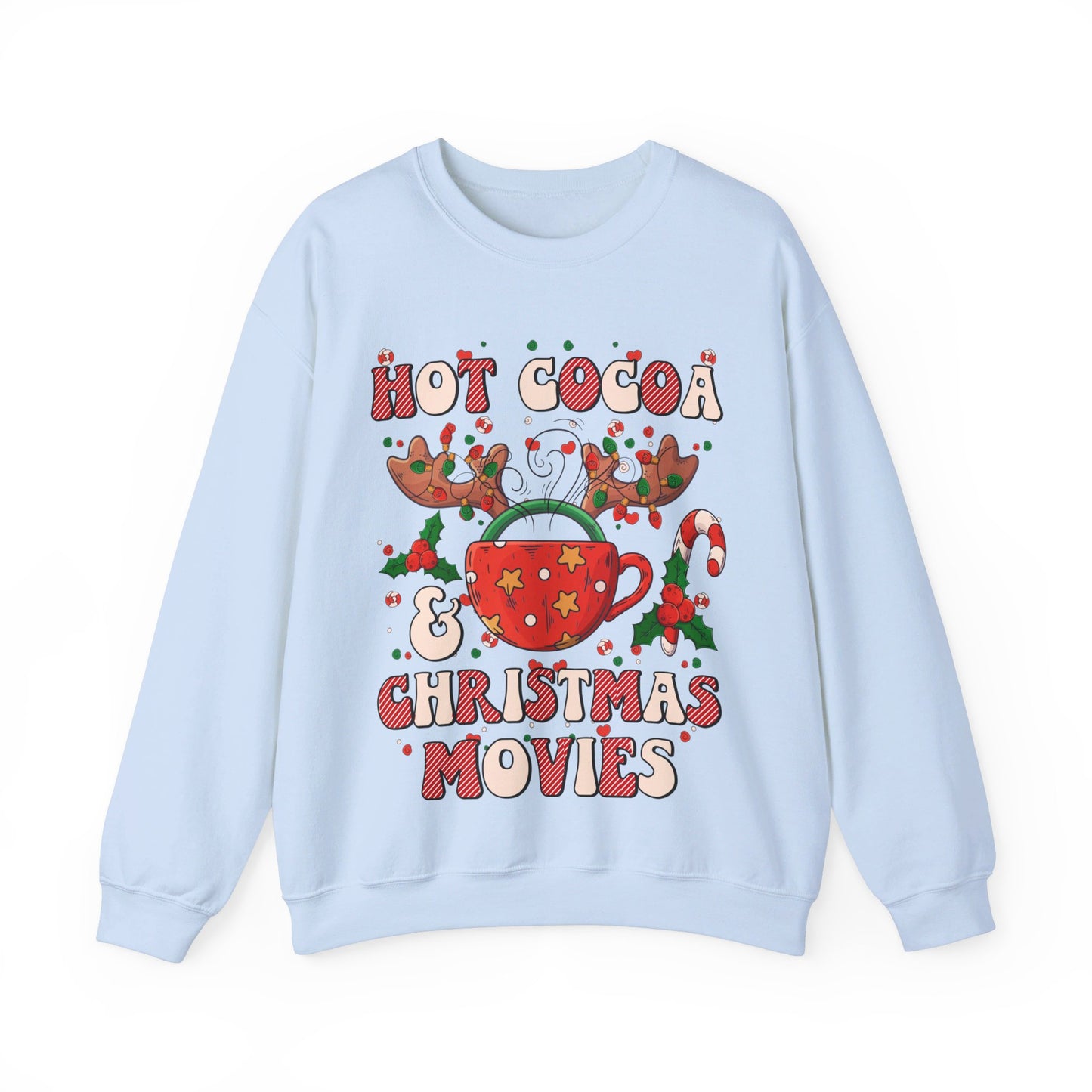 Hot Cocoa Christmas Movies - Crewneck Sweatshirt