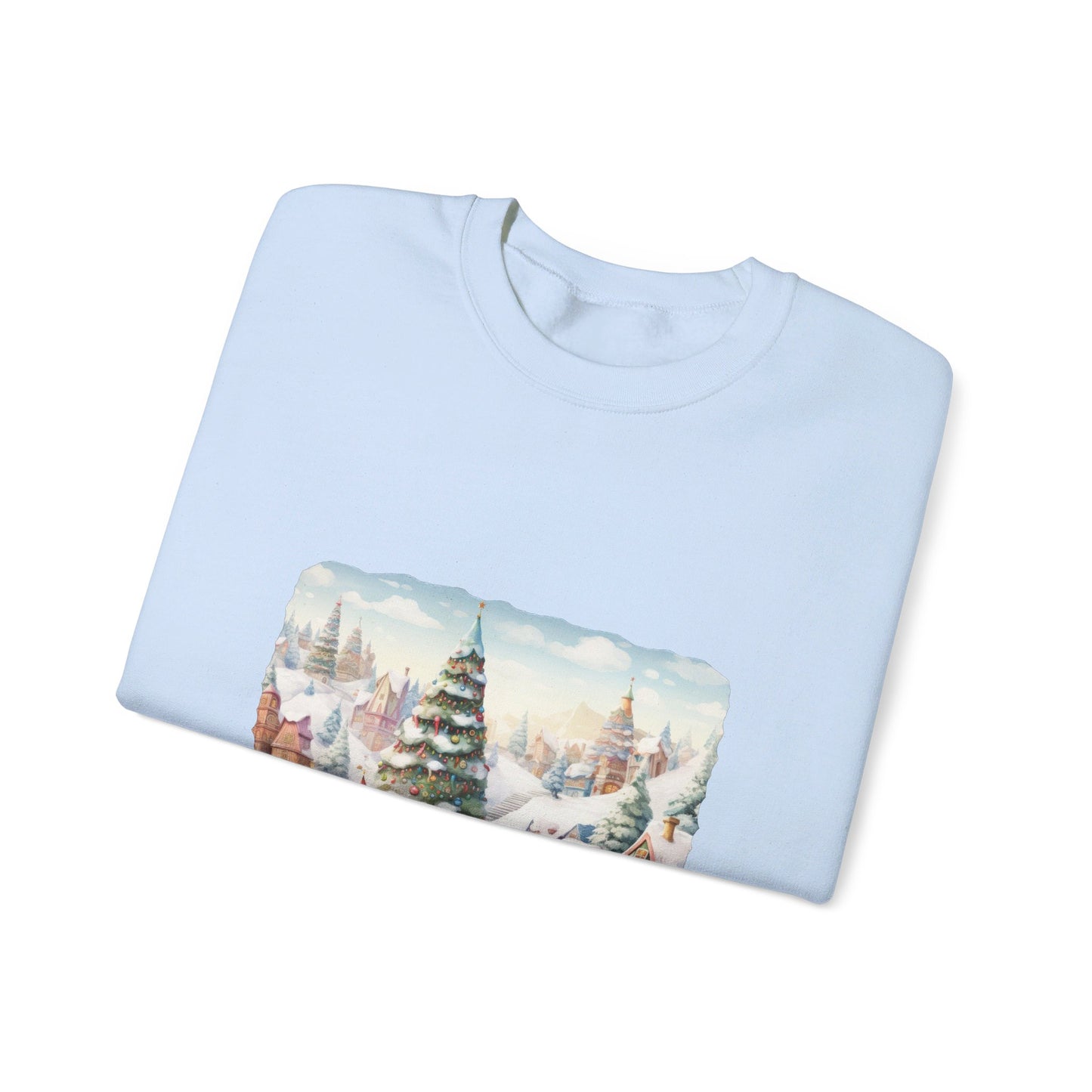 Snowy Christmas Village 16 - Sweatshirt