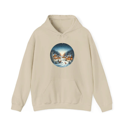 Magical Snowy Night - Hooded Sweatshirt