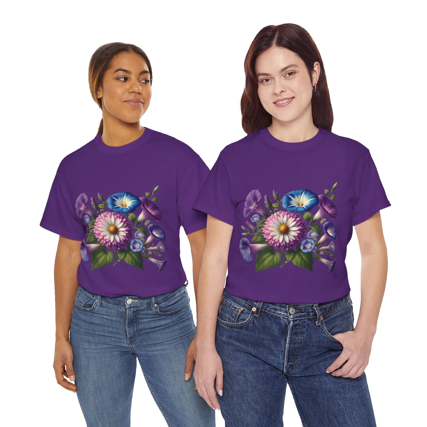 September Flowers - Birth Month - T-Shirt