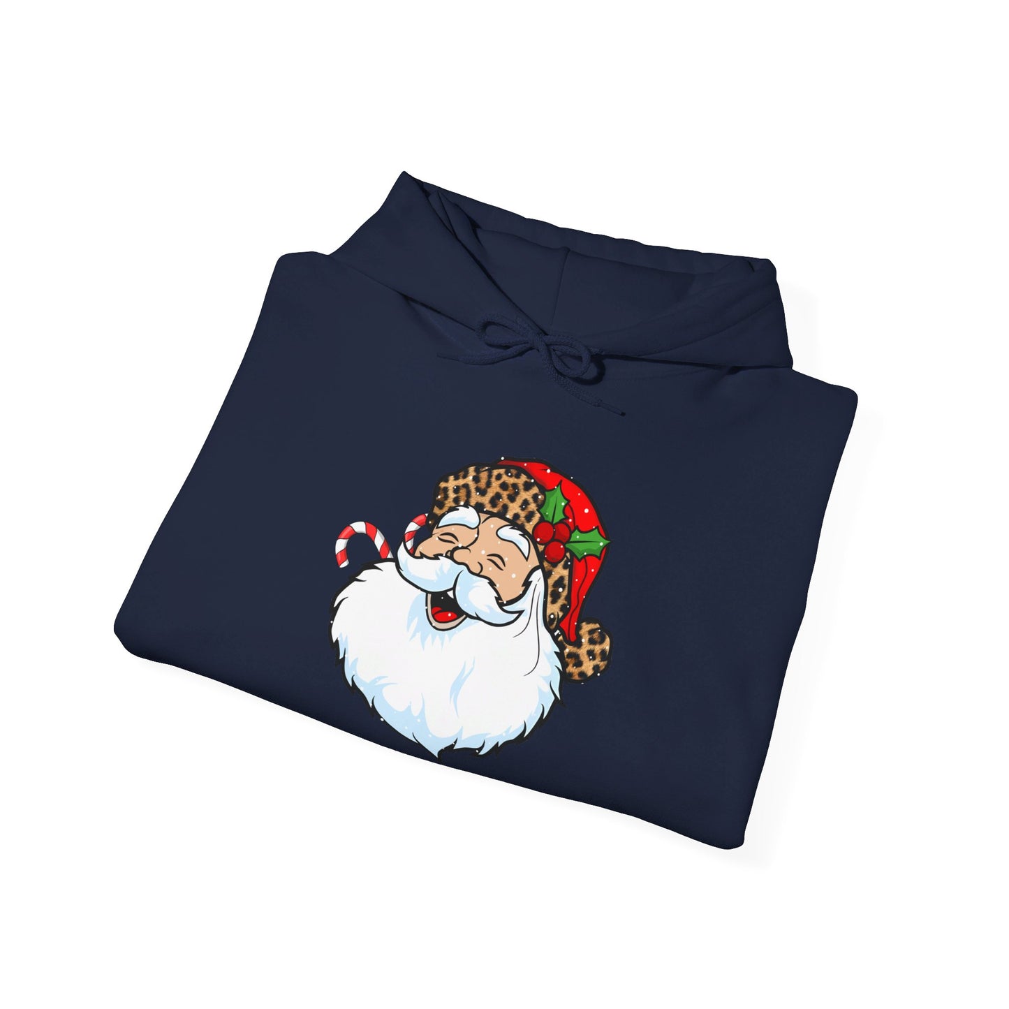 Festive Santa Claus - Hooded Sweatshirt