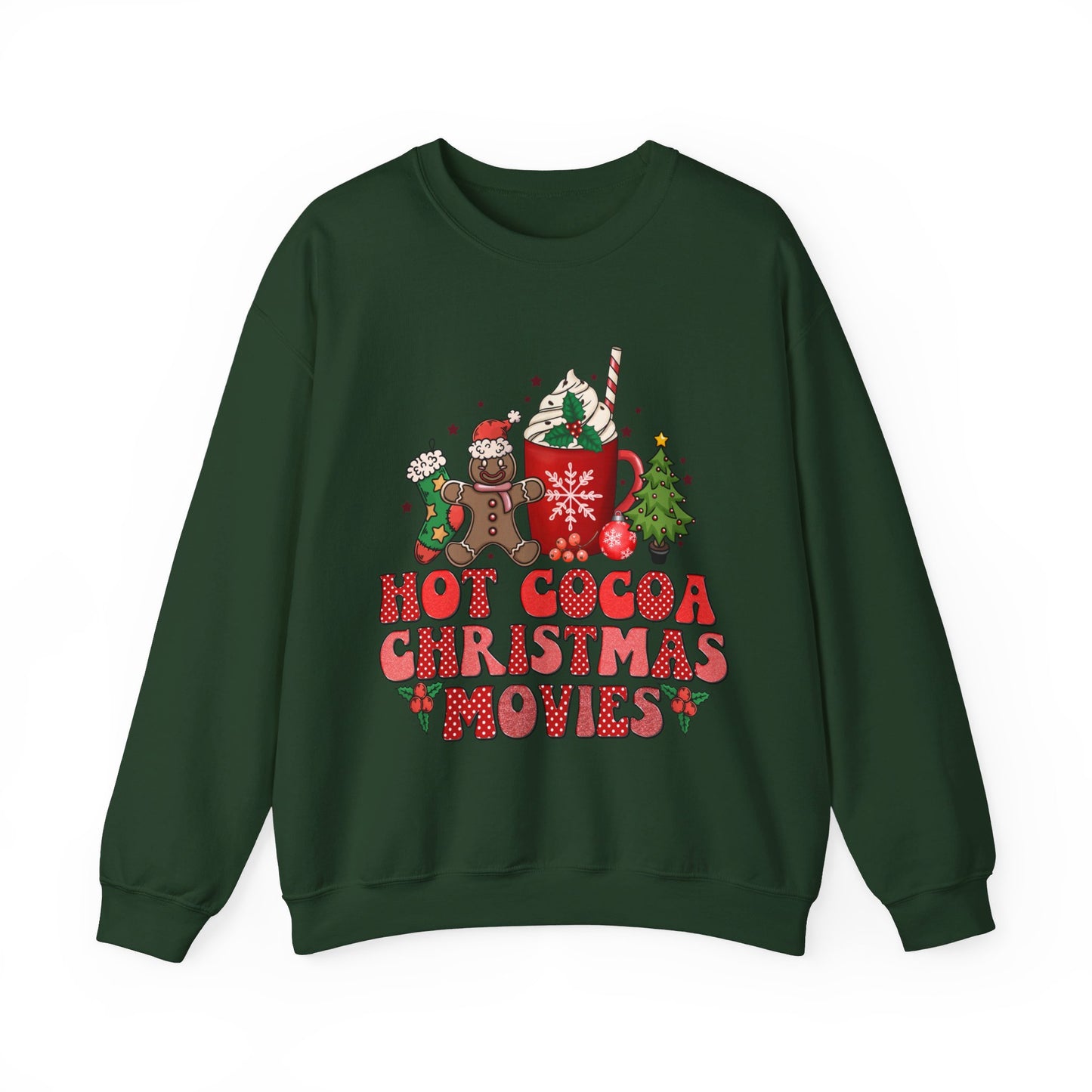 Hot Cocoa Christmas Movies - Crewneck Sweatshirt