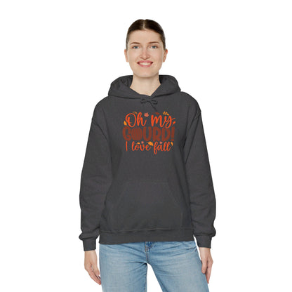 Oh My Gourd, Fall Is Here - Hooded Sweatshirt