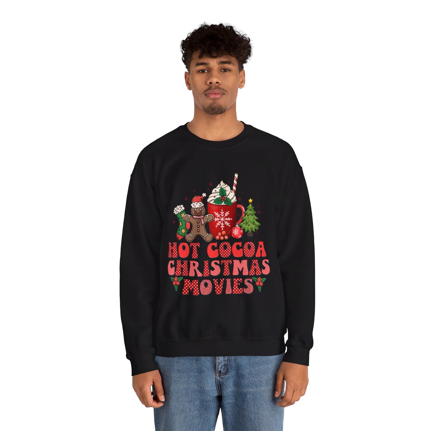 Hot Cocoa Christmas Movies - Crewneck Sweatshirt