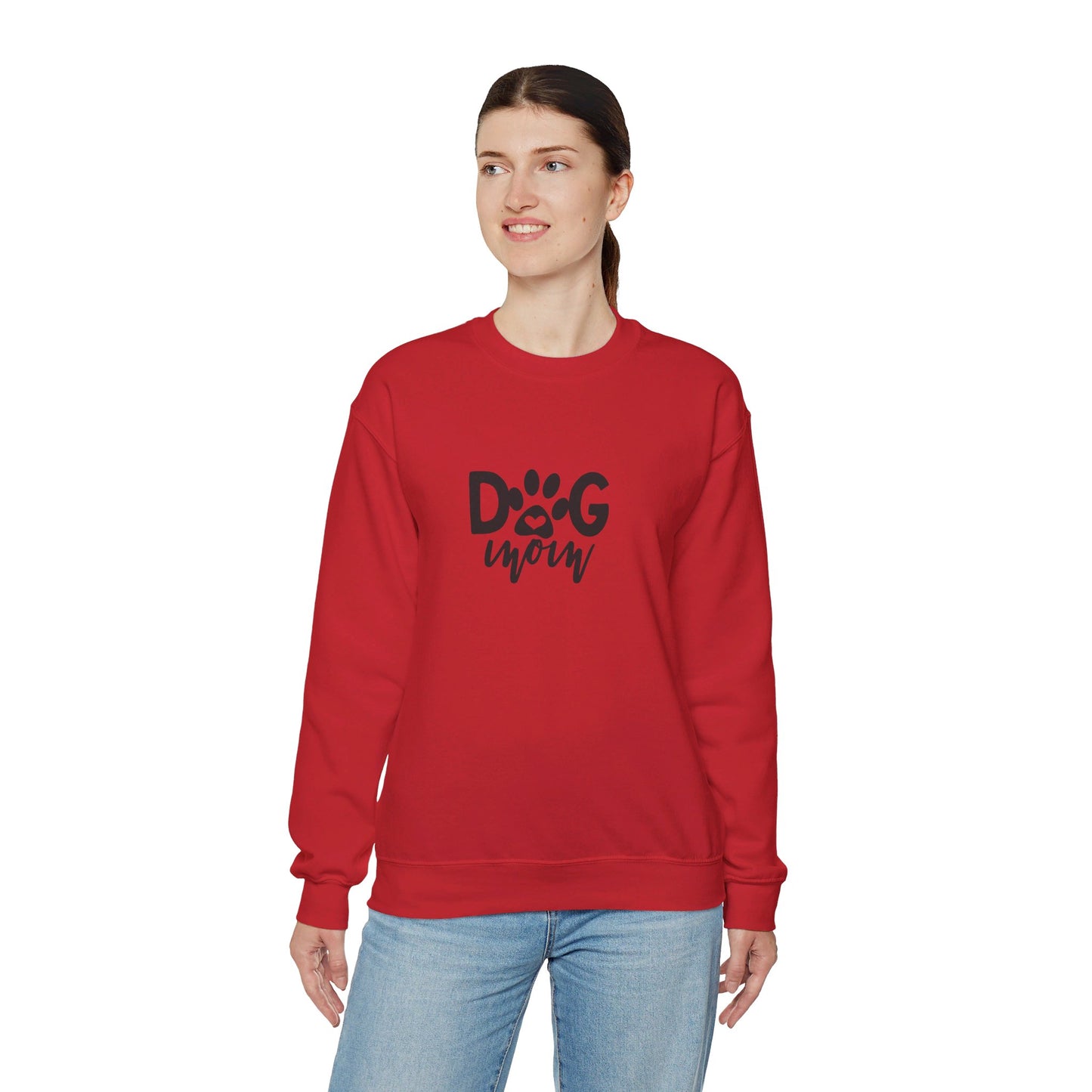 Dog Mom - Crewneck Sweatshirt