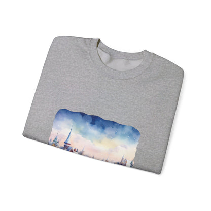 Snowy Christmas Village 7 - Sweatshirt