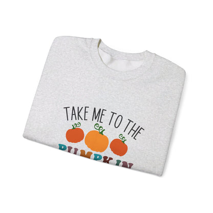 Take Me To The Pumpkin Patch - Crewneck Sweatshirt