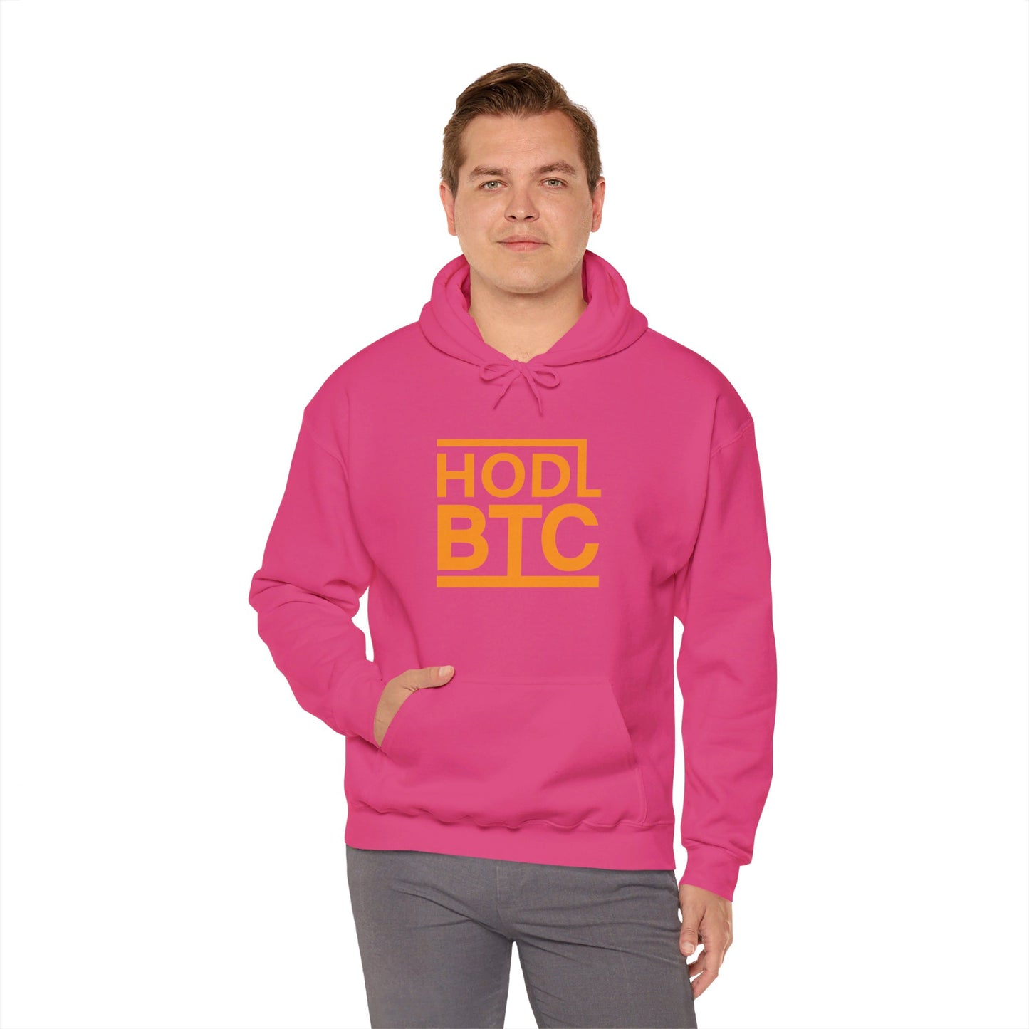 HODL BTC, Embrace the Future - Hooded Sweatshirt