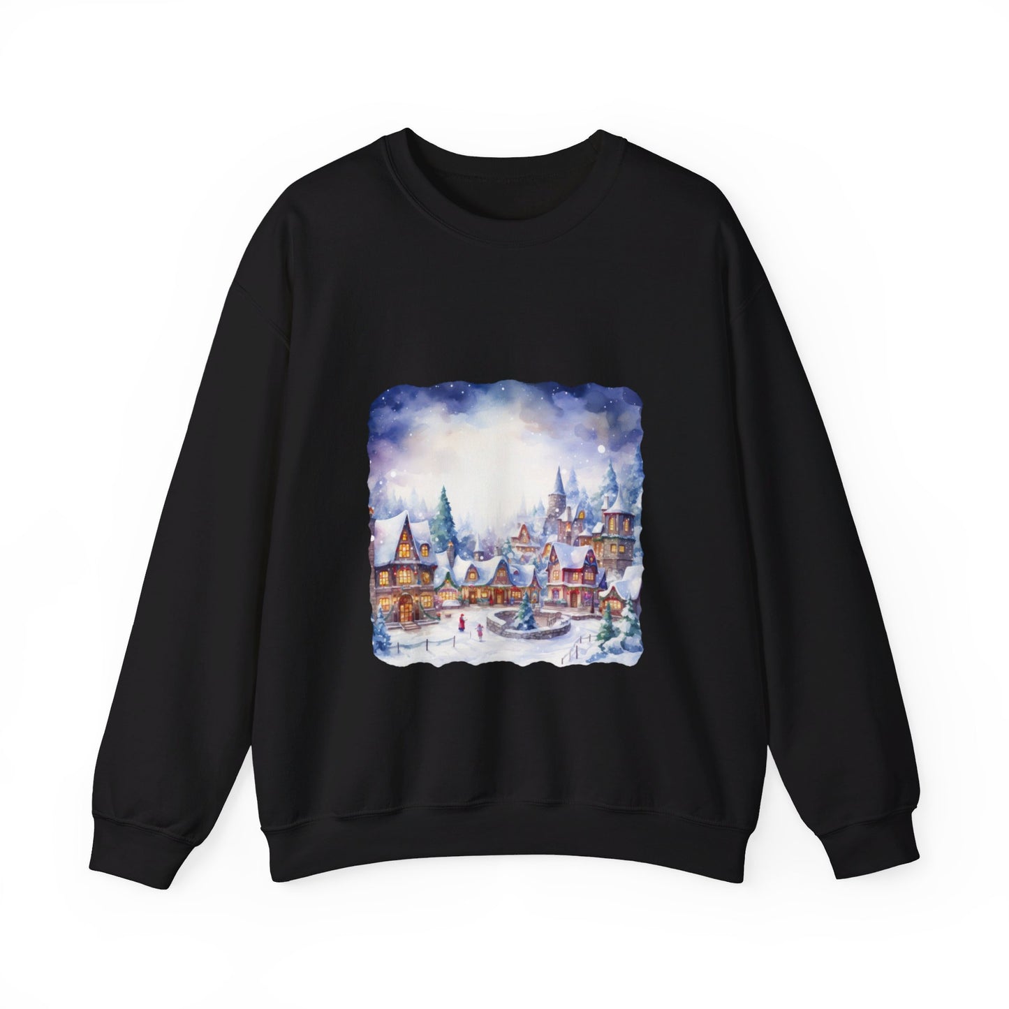 Snowy Christmas Village 5 - Sweatshirt