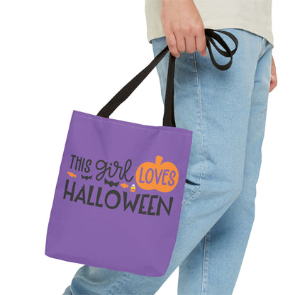 This Girl Loves Halloween - Tote Bag