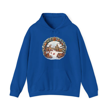 Village Yuletide Joy - Hooded Sweatshirt