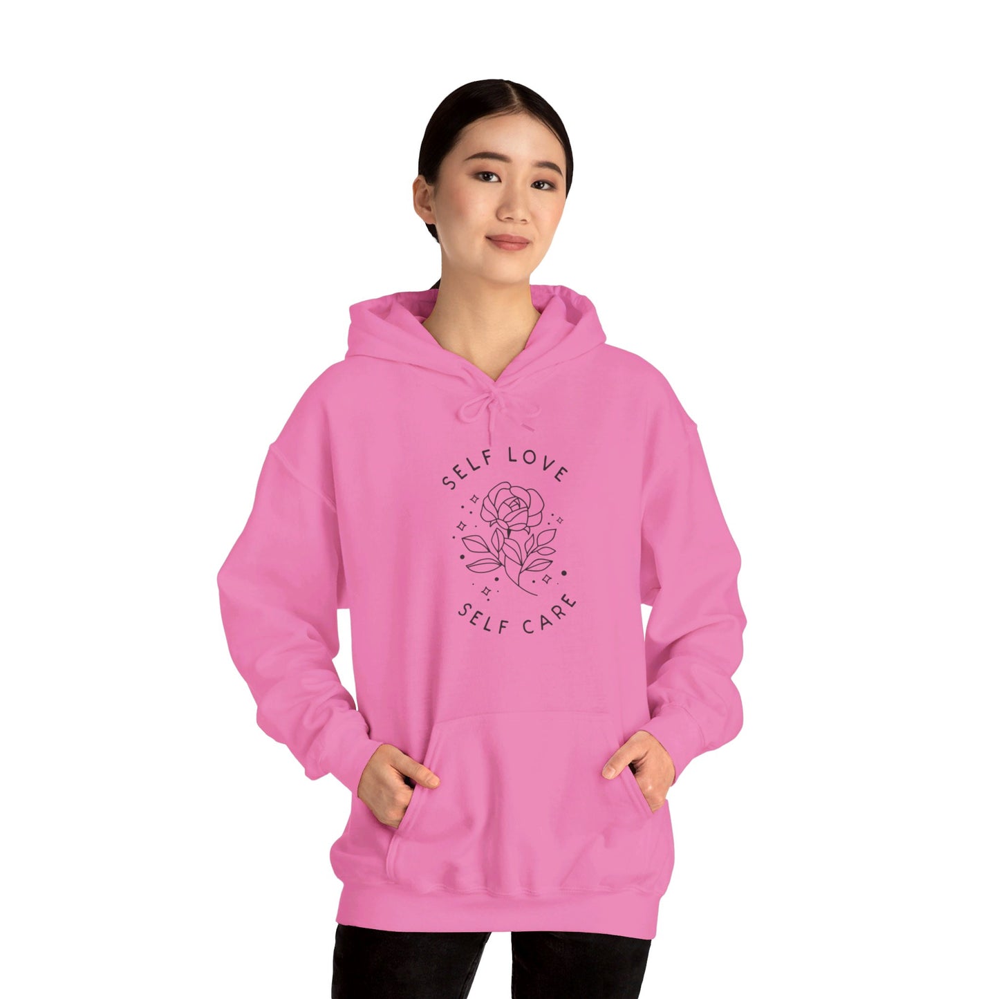 Self Love, Self Care - Hooded Sweatshirt