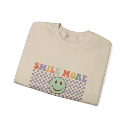 Smile More, Worry Less Sweatshirt