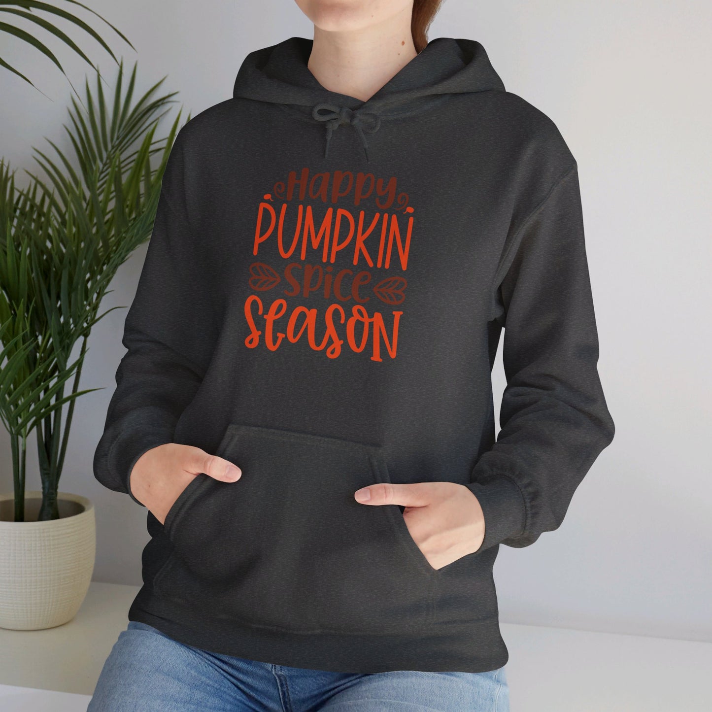 Happy Pumpkin, Spice Season - Hooded Sweatshirt