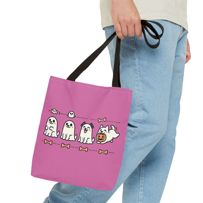 4 Friendly dog ghosts - Tote Bag