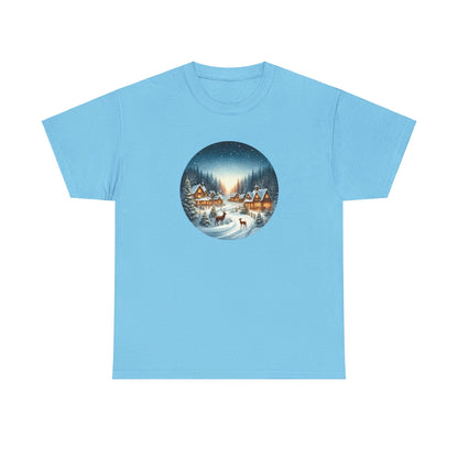 Magical Snowy Night - T-Shirt