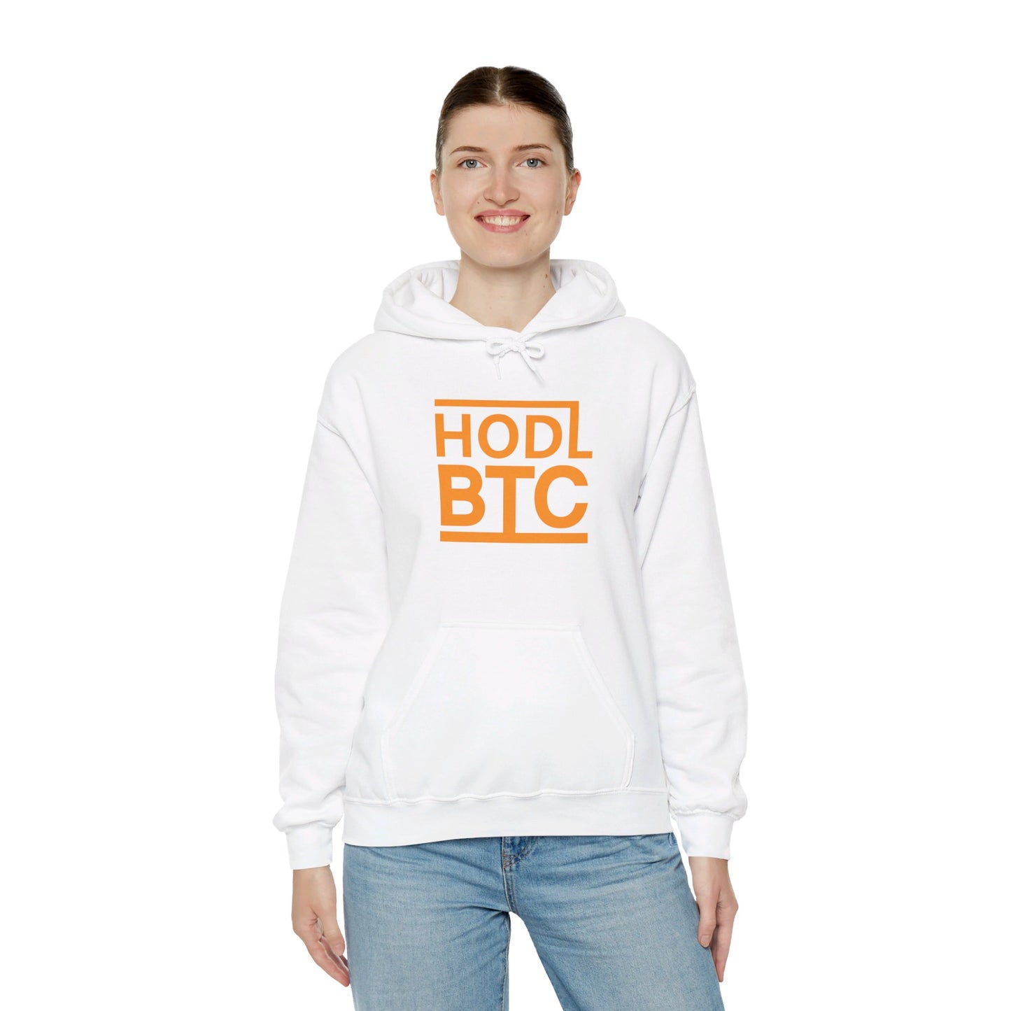 HODL BTC, Embrace the Future - Hooded Sweatshirt