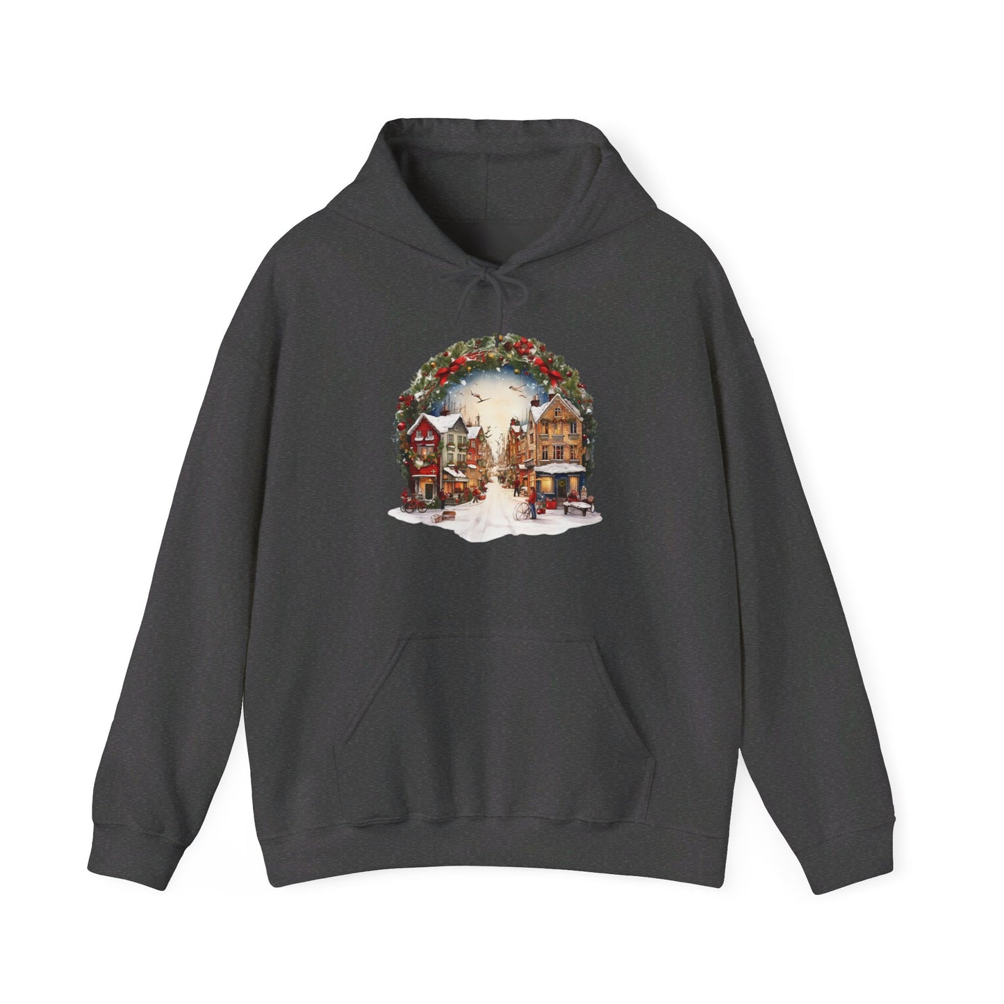 Magical Christmas Village Day - Hooded Sweatshirt