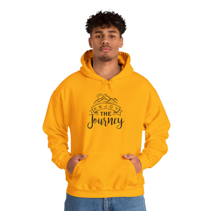 Embrace the Adventure, Enjoy Journey - Hooded Sweatshirt