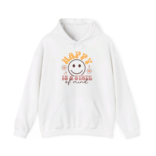 Happy is a State - Hooded Sweatshirt