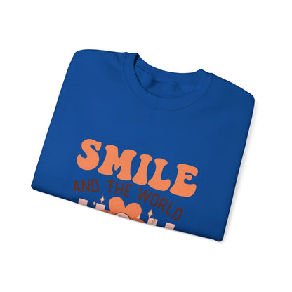 Smile And The World Smiles With You - Sweatshirt