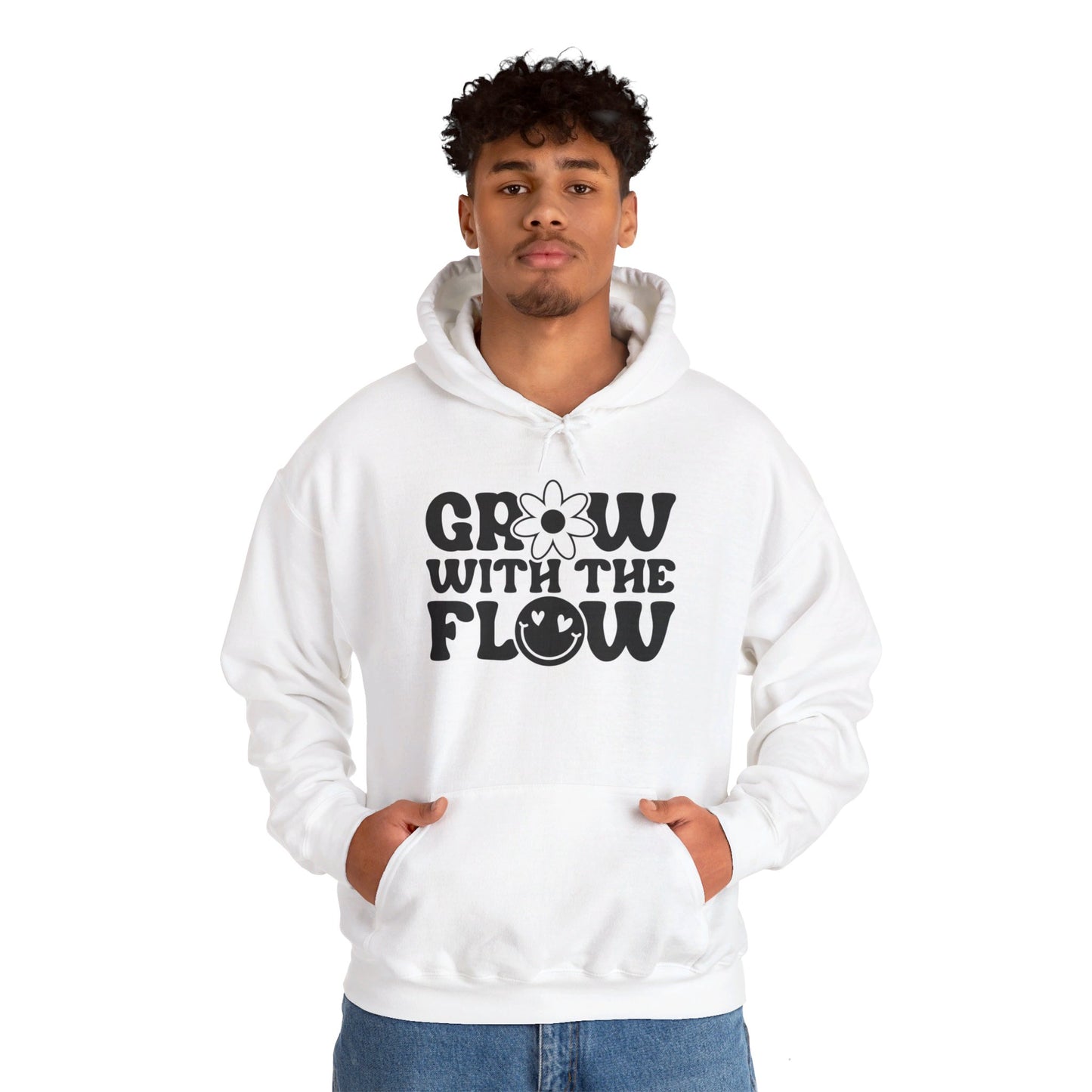 Crow With The Flow - Hooded Sweatshirt