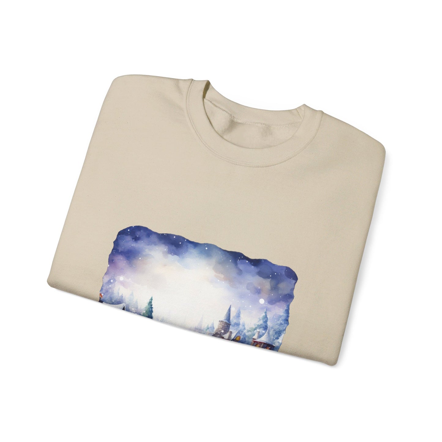 Snowy Christmas Village 5 - Sweatshirt