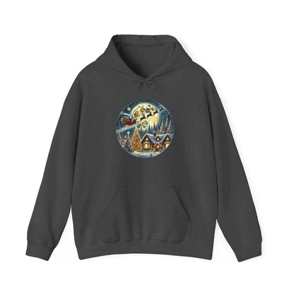 Santa's Midnight Journey - Hooded Sweatshirt