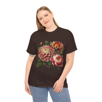 November Flowers - Birth Month - T-Shirt