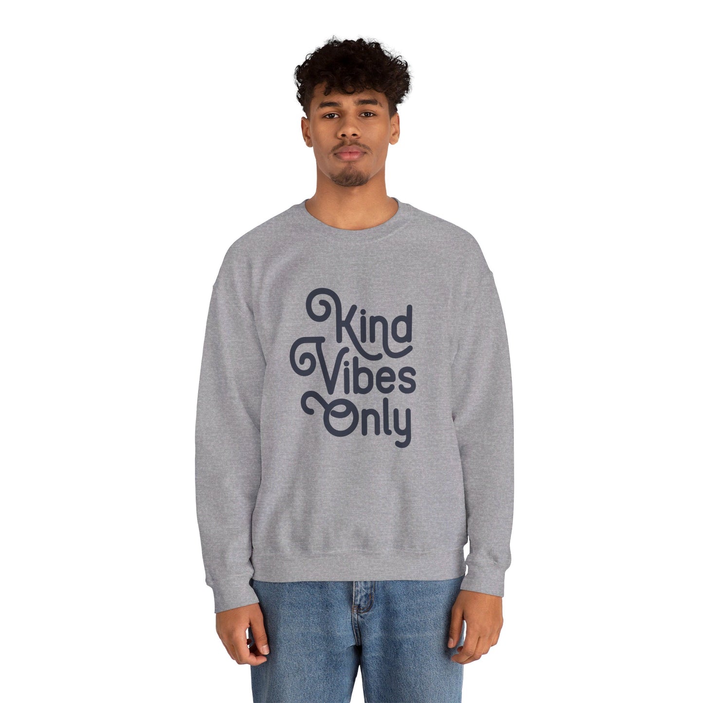 Kind Vibes Only - Crewneck Sweatshirt