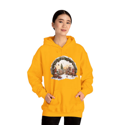 Christmas Village Charm - Hooded Sweatshirt