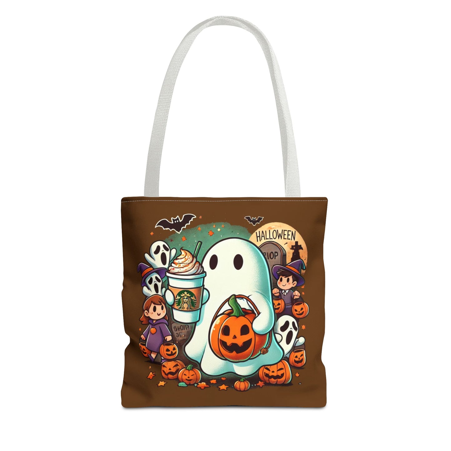 Ghost trick or treating - Tote Bag